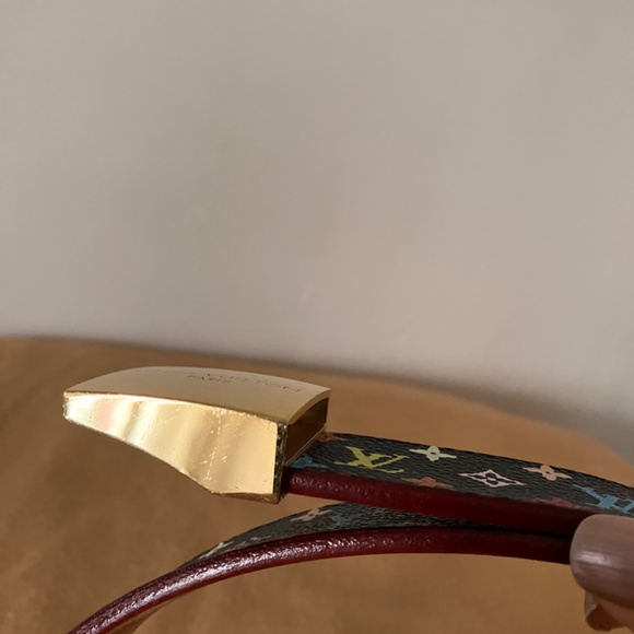 LV Black Murakami belt - Picture 3 of 11